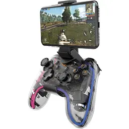 Геймпад Havit HV-G180BT RGB Transparent (HV-G180BT) - мініатюра 3