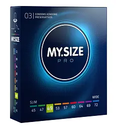 Презервативи My.Size Pro 49, 3 шт