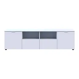 Комод Doros Рон 4 Білий 2 фасади 2 шухляди 180х38х50 (44900221) - мініатюра 8