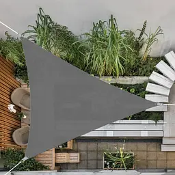 Тент-вітрило Jumi Garden сонцезахисний 3,6 х 3,6 х 3,6 м сірий - мініатюра 13