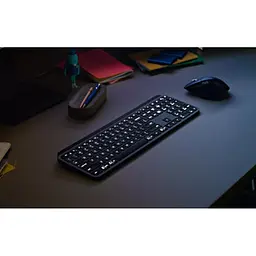 Комплект (клавіатура, миша) бездротовий Logitech MX Keys Combo for Business Graphite US (920-010933) - мініатюра 8