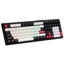 Клавіатура GK650 75%, Black/White, EN/UA, USB GamePro teh0028283 - мініатюра 2