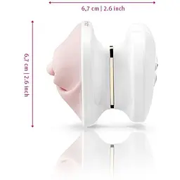Вібратор для клітора Mystim Heart´s Desire White - мініатюра 5