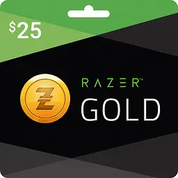 Картка оплати RAZER GOLD 25$ CARD картка поповнення рахунку  