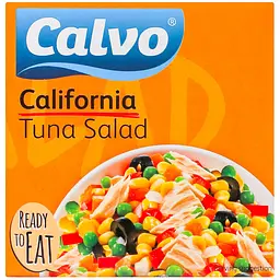 Салат з тунця Calvo California Tuna Salad 150 г