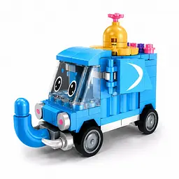 Дитячий конструктор Elephant Bus BB121E-E серії Animal Bus, 101 деталь - мініатюра 2