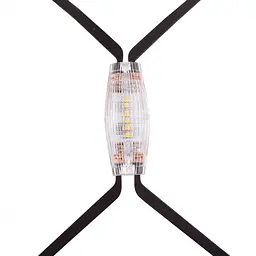 Люстра Brille світлодіодна підвісна 72W WW BK (BR-01 672S/72) - мініатюра 6