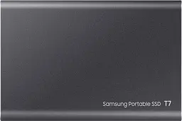 Портативний SSD Samsung 1TB USB 3.2 Gen 2 Type-C T7 Сірий - мініатюра 6
