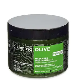 Маска для неслухняного волосся Arkemusa Green з оливкою 500мл