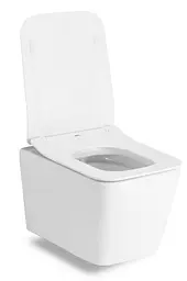 Унітаз підвісний Volle Libra Rimles 13-41-160 з кришкою Soft Close Slim, Білий - мініатюра 3