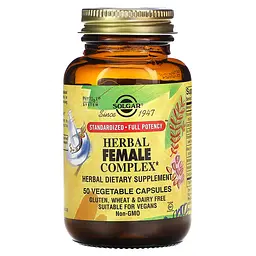 Рослинний Жіночий Комплекс Herbal Female Complex - 50 вег. капсул