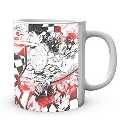 Кружка GeekLand Demon Slayer Клинок, що розсікає демонів Танджиро Чорно-білий колаж SL 02.447 - мініатюра 3