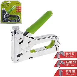 Степлер Alloid Building Tools будівельний для скоб 3 в 1 (SG-41404) - мініатюра 2