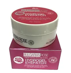 Гідрогелеві патчі Ekel Hydrogel Eye Patch Bulgarian Rose з болгарською трояндою
