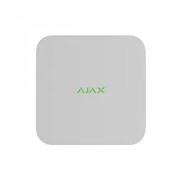 IP-відеореєстратор 8-канальний 8Mp Ajax NVR (8ch) White (26-00324) - мініатюра 1