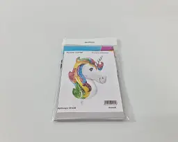 Фольгована куля, асорті, фігура єдиноріг, 110х80см, 1 штука, для оформлення свята