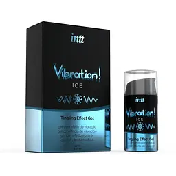 Рідкий вібратор Intt Vibration Ice 15 мл охолодний ефект - мініатюра 3
