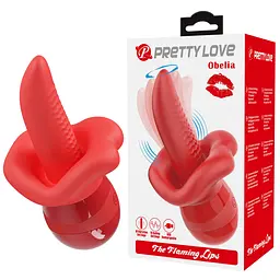 Кліторальний вібростимулятор Pretty Love Obelia The Flaming Lips червоний