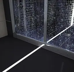 LED Профіль алюмінієвий підлоговий. Розсіювач PC в комплекті. 2м KLOODI KLP2213 2 - мініатюра 3