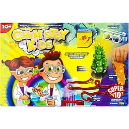 Набір для дослідів Chemistry Kids, російською/українською, Danko Toys - мініатюра 3