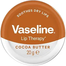 Бальзам для губ Vaseline з екстрактом какао масла, 20 г