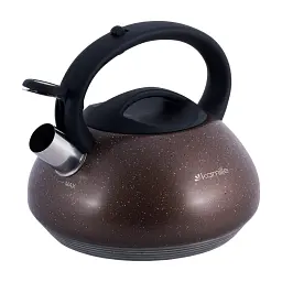 Чайник із свистком Kamille KM-0855 brown 3,0 л - мініатюра 3