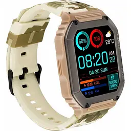 Смарт-годинник Gelius Pro Tactical Navy GP-SW007 IP68 military (Global) - мініатюра 4
