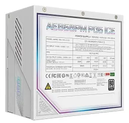 Блок живлення GIGABYTE 850W (GP-AE850PM PG5 ICE) - мініатюра 5