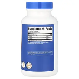 L-аргінін та L-цитрулін Nutricost L-Arginine & L-Citrulline 120 капсул - мініатюра 2