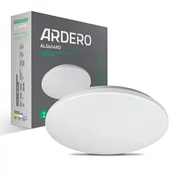 Свiтильник свiтлодiодний Ardero AL560ARD накладний 14W 5000K (30553) - мініатюра 2