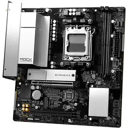 ASRock B850M ROCK WIFI (AM5/B850, 2*DDR5, PCIex16, HDMI/DP, 4xSATAIII,2xM.2, 2.5GLan, mATX) - мініатюра 3