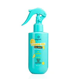 Термозахисний спрей для волосся Bogenia Lemon Oil & Sea Salt BG440, 220 мл