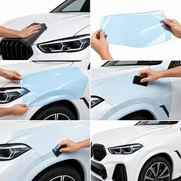 Антигравійна захисна бронеплівка за лекалами для BMW X6 G06 2019-2023 - повний кузов - мініатюра 2
