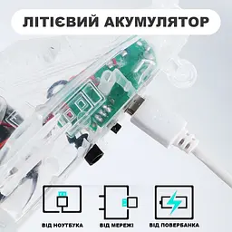 Літаючий вертоліт із сенсорним контролем і LED підсвічуванням для дітей UFT Fly 12 - мініатюра 5