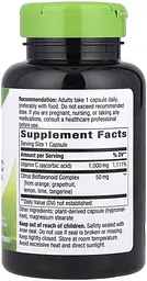 Вітамін С з цитрусовими біофлавоноїдами Nature's Way Vitamin C with Bioflavonoids Extra Strength, 100 капсул для підтримки імунної системи - мініатюра 2