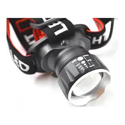Налобний ліхтар Bailong BL-T20 P90 LED акумуляторний універсальний для риболовлі - мініатюра 3