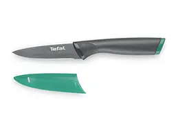 Ніж кухонний Tefal Fresh Kitchen для чищення овочів з чохлом 9 см, нержавіюча сталь, чорно-зелений kuh0014555 - мініатюра 2