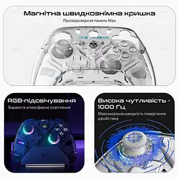 Геймпад бездротовий Aolion K10 для PC, Nintendo Switch, iOS і Android - мініатюра 7