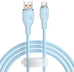Кабель Baseus Pudding Series Fast Charging Cable USB to Type-C 100W 2m P10355703311-01 Blue