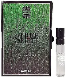 Оригінал Мініатюра Ajmal Free Spirit 1.5 мл Парфумована вода