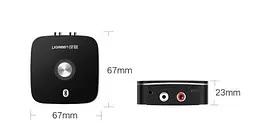 Бездротовий адаптер приймачем Ugreen CM106 Bluetooth Audio Receiver 5.1 - мініатюра 3