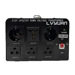 Перетворювач напруги LVYUAN VTEU-5000 110V/220V - мініатюра 3