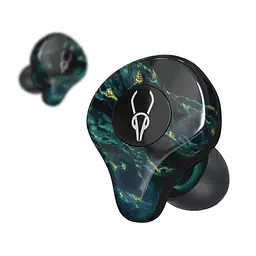 Бездротові Bluetooth навушники Sabbat E12 Ultra Dream Stone c підтримкою aptX чорно-зелені - мініатюра 3