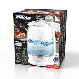 Електрочайник Mesko MS 1302 White - мініатюра 10