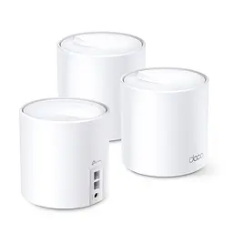 TP-Link Маршрутизатор DECO X20 3PK AX1800 1xGE LAN 1xGE WAN MU-MIMO OFDMA MESH - мініатюра 2