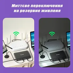 Безперебійник для роутера 12V 2A Mini UPS 12V 27000 mAh Міні УПС DC UPS ДБЖ - мініатюра 8