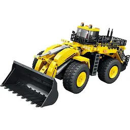 Конструктор Reobrix Mechanical Фронтальний навантажувач з пультом Yellow/Black (22009) [161077]