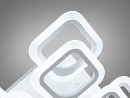 Люстра стельова LED Diasha HAS8060/4+4WH, 120W, білий, хай-тек стиль для коридору, вітальні, спальні - мініатюра 5