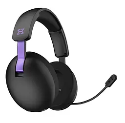 Ігрові навушники бездротові з мікрофоном HATOR HH-30-BV Hellyberry Wireless Black-Violet - мініатюра 2