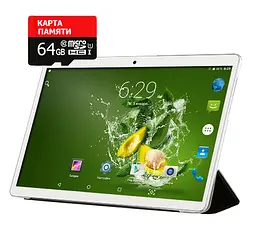 Планшет-телефон Adronix MT116 2GB RAM Silver + Чохол-книжка + Карта пам'яті 64GB - мініатюра 2